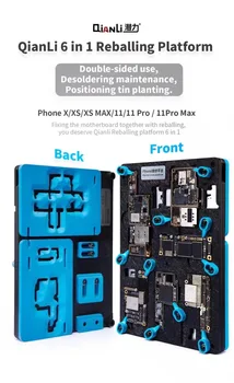 Qianli 6in1 fixação de melhor qualidade de Precisão grampo de fixação para o iphone x xs xsmax 11 pro max.