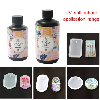 UV de Resina Clara Tipo Soft Ultravioleta Solidificar Artesanato de Resina para DIY Jóias Molde Hogard JA10