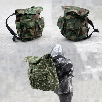 1/6 soldados bonecos de guerra do Vietnã NOS tigre fãs de camuflagem na selva de camuflagem mochila modelo de trabalho em geral, Figuras de Ação