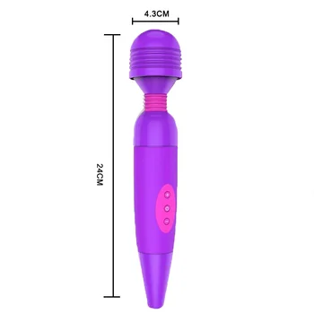 10 Velocidade Varinha Mágica AV Vibrador Brinquedos Sexuais para a Mulher Estimulador de Clitóris Sexo Loja de brinquedos para adultos do Ponto de G vibratoria Vibrador para mulher