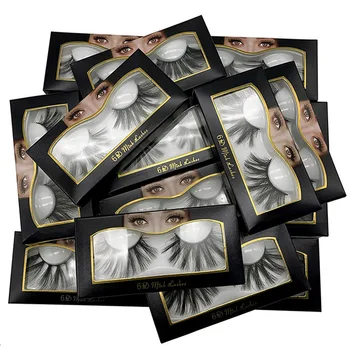 10 estilos de 25mm falso vison cílios 6D cílios postiços de longa duração reutilizar superior cílios feitas à mão curler Popular maquiagem