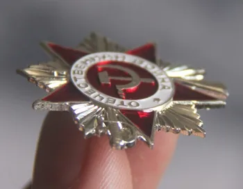 10 pcs/lote, a Rússia primária guerra de defesa nacional Soviética Emblema Medalha do exército emblema, banhado a prata