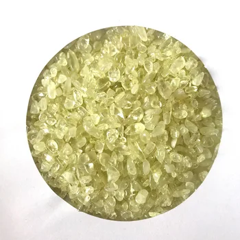 100g de Pequenas Partículas Natural Citrino Cascalho Bruto Pedra de Energia Aprimoramento de Cura de Cristal