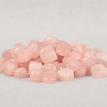 100g de quartzo rosa caiu de pedra Irregular polimento de pedra natural, mineral esferas de Chakra Cura a decoração home acessórios