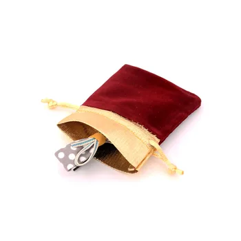 100pcs 7*9cm de Embalagem Cordão de Veludo Bolsa Saquinho de Saco de Presente Para a Jóia do Casamento as Coisas de Festa por Atacado