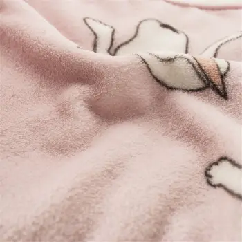100x75cm Soft Flannel Bull Terrier Blanket for Pet Bed Mat office Nap Baby Towel NEW