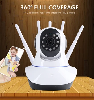 1080P 720P Câmera IP sem Fio wi-FI Câmera da Segurança Home de Vigilância de Áudio 2-Way Home do CCTV Câmera de 2mp do Monitor do Bebê