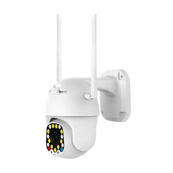1080P Câmera de Segurança da Cor Completa da Visão Nocturna Câmera IP Inteligente IP66 Waterproof Movimento Detectar Audio em Dois sentidos do CCTV Monitor