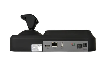 1080p 60fps PTZ, Zoom de 20X IP/DVI/SDI Vídeo-Conferência de Radiodifusão Câmera e LCD 5inch Onvif Controlador do Teclado
