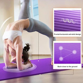 10MM, 20MM Yoga Tapete Anti-derrapante Esportes Fitness Esteira Grossa de EVA Espuma de Conforto yoga mat para o Exercício, Ioga, Ginástica e Pilates mat