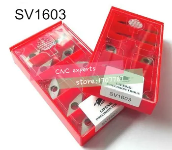 10PCS SV1603 Rígido liga Shim torno da ferramenta acessórios,Adequado para MVJNR/MVQNR/MVVN/MVUNR,INSIRA É VNMG1604