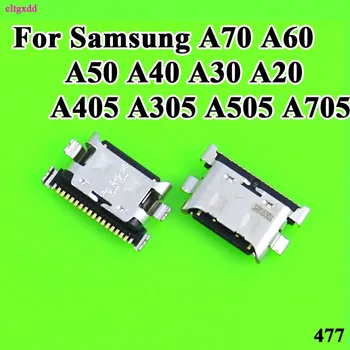 10pcs/lot Carregador Micro USB Porta de Carregamento Dock Conector Socket Para Samsung Galaxy A70 A60 A40 A50 A20 A30 A405 A305 A505 A705