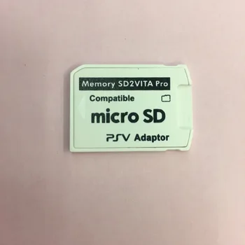 10pcs mais Recente Versão 5.0 SD2Vita Para Cartão de Memória PS Vita para PSVita Cartão de Jogo 1000 do PSV Adaptador 3.60 Sistema de 256 gb de cartão Micro SD