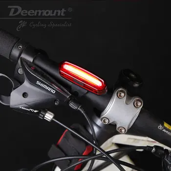 120 Lumens de Luz Traseira da Bicicleta, USB Recarregável de Ciclismo DIODO emissor de Luz da Cauda Impermeável MTB Bicicleta de Estrada da Luz da Cauda de Acessórios da Bicicleta