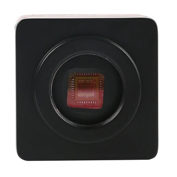 14MP 1080P HDMI VGA Industrial Microscópio com Câmera 56 Anel do DIODO emissor de Luz 130X Zoom Ajustável C Mount Lente de Solda Para PCB Reparação