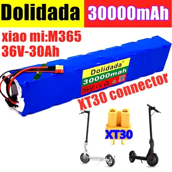 1865-36V 30Ah Scooter Bateria para o Xiaomi Mijia M365 36V 30000mAh Bateria Scooter Elétrica BMS Conselho para Xiaomi M365