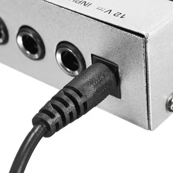 1Set MX400 4 Canais, mixagem de Som Portátil, Baixo nível de Ruído de Linha Mono Mixer de Áudio com Adaptador de Energia dos EUA/reino UNIDO/UE/UA Plug para KTV