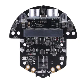 1Set Micro:bit de Programação Gráfica do Robô Móvel Plataforma Smart Carro V4.0 Linha De Apoio Patrulha De Luz Ambiente Acessórios