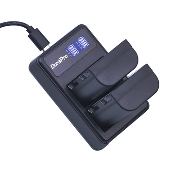 1pc LCD Dual USB Carregador para Panasonic DMW-BLF19 DMW BLF19 BLF19 Lumix DMC-GH3 DMC GH3 GH4 DMC-GH4 Carregador de Bateria para Câmera