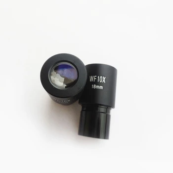 2 PCS WF10X Widefield Ocular Biológicas Microscópio Óptico da Lente Ocular Grande Angular 23,2 mm Tamanho da Montagem