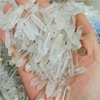200g claro cristal de quartzo amostra de reiki de cura áspera pedra preciosa de cristal ponto de meditação para fazer jóias