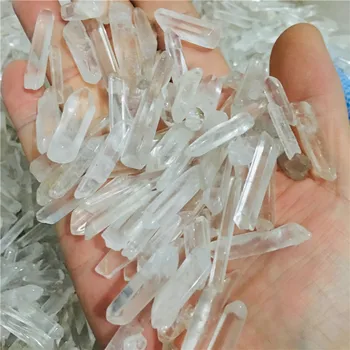 200g claro cristal de quartzo amostra de reiki de cura áspera pedra preciosa de cristal ponto de meditação para fazer jóias