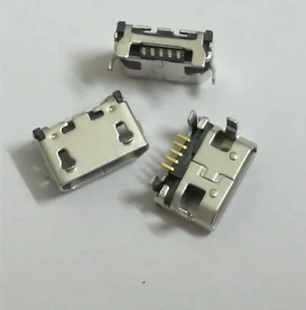 200pcs Micro USB 5pin Jack Conector do Carregador Lenovo A7600 A7600H A3000 A3000H A788T S930 S390 porta de carregamento doca