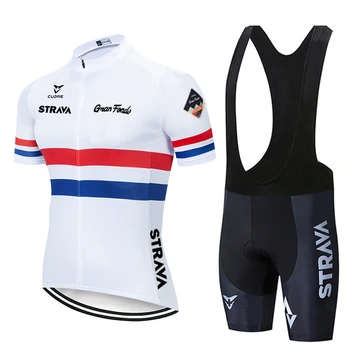 2018 STRAVA cycling jersey Homens estilo cor-de-Rosa mangas curtas ciclismo roupas Laranja esportivas ao ar livre mtb ropa ciclismo bicicleta