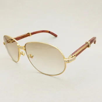 2018 vintage, óculos de sol dos homens luxo madeira mens óculos de sol de marca designer carter óculos de armação de vidro de grandes dimensões óculos de sol