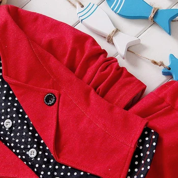 2019 Bebê Meninos Outono Casual Conjunto de Roupas de Bebê, Crianças Botão Letra Arco Conjuntos de Vestuário Bebê jaqueta + calça 2-Terno de Peça