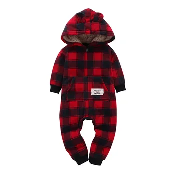 2019 Bebê Novo traje macacão de Roupas de Inverno frio Menino Menina Roupa Quente e Confortável, Puro Algodão casaco jaqueta de crianças