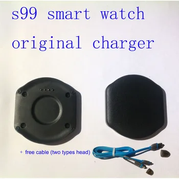 2019 qualidade original s99 s99a s99b smart watch magnet dock carregador frete grátis com cabo de presente