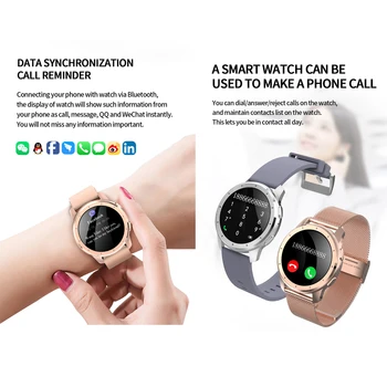 2020 Liberal Bluetooth Chamadas De Smart Watch Impermeável Homens Mulheres Smartwatch Sport Fitness Bracelete Para O Android, Apple, Huawei Honor