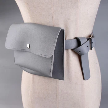 2020 Moda Cintura Sacos de Moda as Mulheres Pack de Cinto Vintage Mini Cintura Pacotes de PU de Couro Casual Telefone Bolsa de Cinto Bolsa pochete Bolosa