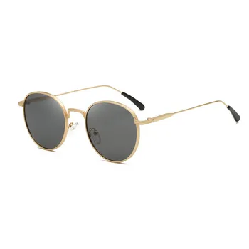 2020 Nova Moda Steampunk Modis Óculos de sol Gótico Vintage Homens Mulheres Óculos de Personalidade Redondo Estilo de Oculos Óculos de Sol UV400