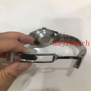 2020 Novas 39mm Parnis de alto Luxo Prata Caso de Safira Vidro de Prata Dial Janela de Data 21 Miyata Jóias Movimento Automático man Wa
