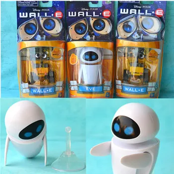 2020 Novas chegada Wall-E Robô Wall E e EVA PVC Figura de Ação de Coleta de Modelo de Brinquedos, Bonecas COM CAIXA