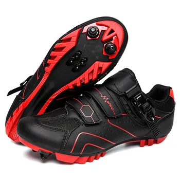 2020 Novo Tamanho Grande MTB Sapatos de Ciclismo Respirável, Exterior Estrada de Corrida de Bicicleta Ankle Boots Atlético de Auto-Bloqueio do Tênis Homens