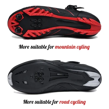 2020 Novo Tamanho Grande MTB Sapatos de Ciclismo Respirável, Exterior Estrada de Corrida de Bicicleta Ankle Boots Atlético de Auto-Bloqueio do Tênis Homens