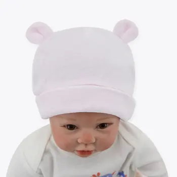 2020 Unisex Bebê Chapéus de Algodão 0-6 meses Recém-nascido Dom Quente Bebê earthen Acessórios para Bebé Fotografia