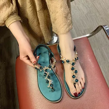2020 Verão as Mulheres Sandálias antiderrapante boca de Peixe belos Sapatos de Senhoras 2020 Moda Desgaste-resistente à Praia de Sapatos Sandálias