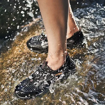 2020, masculina Casual Shoes Leve e Respirável Homens Tênis de Sola de Borracha Homens Sapatos de Verão ao ar livre Infantis de Calçados masculinos Tamanho 39-48