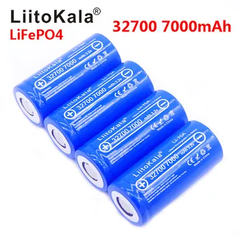 2020 novas LiitoKala Lii-70A 3.2 V 32700 6500mah de 7000mAh Bateria LiFePO4 35A Descarga Contínua Máxima 55A bateria de Alta capacidade