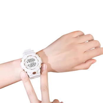 2021 NOVAS Mulheres Relógio Impermeável Pulseira de Silicone, Casual, Esportes Senhoras Relógio de Presente de Relógio Eletrônico de Alta Qualidade relógio de Pulso