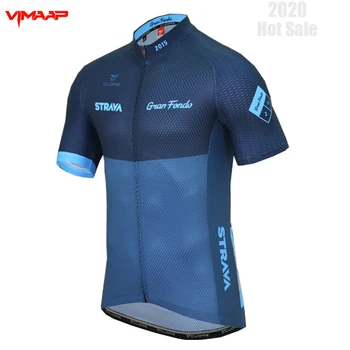 2021 STRAVA de manga curta de Mens camisas de ciclismo de Onda do ponto de Vestuário Bike camisas MTB seca Rápido de Bicicleta Desgaste Ropa Ciclismo Hombre