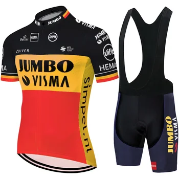 2021 Time campeão JUMBO VISMA maiot ciclismo hombre de verão, seca rápido, shorts de ciclismo roupa ciclismo mtb masculino
