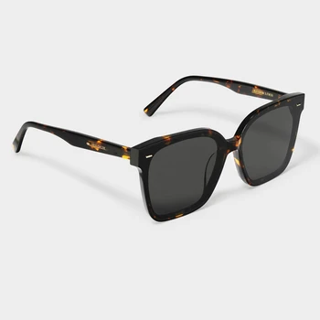 2021 moda de Nova GM óculos mulheres homens Óculos de sol SUAVE SAL Acetato Quadrada de Polarização lentes UV400 óculos de Sol das mulheres homens