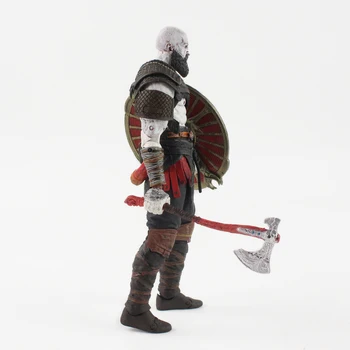 20cm NECA Deus da Guerra Kratos PVC Figura de Ação Colecionáveis Modelo de Brinquedo para Crianças