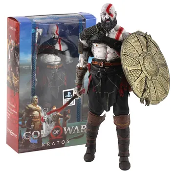 20cm NECA Deus da Guerra Kratos PVC Figura de Ação Colecionáveis Modelo de Brinquedo para Crianças