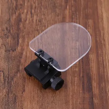 20mm Óculos de proteção Protetor Rifle de Airsoft Lente Guarda de Vista o Escopo Exterior Tático Enfrentar Holográfico Óculos de Proteção de Olhos Acessor